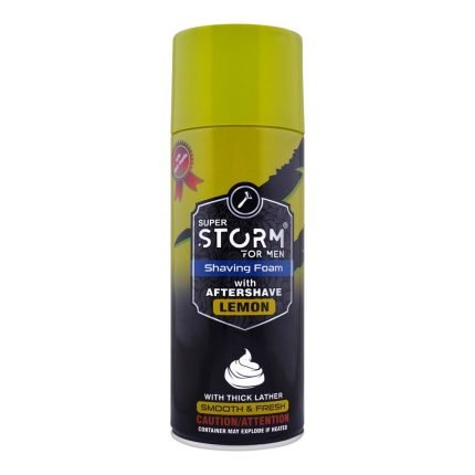 STORM SHAVING FOAM LEMON