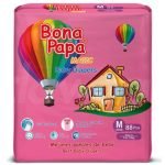 Bona Papa Mega Medium  88 Pcs (Size3)