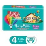 BONA  PAPA ECONOMY LARGE 30PCS ( SIZE 4 )