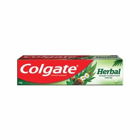 YD7IVX.jpg COLGATE HERBAL PASTE 45GM - Image 1