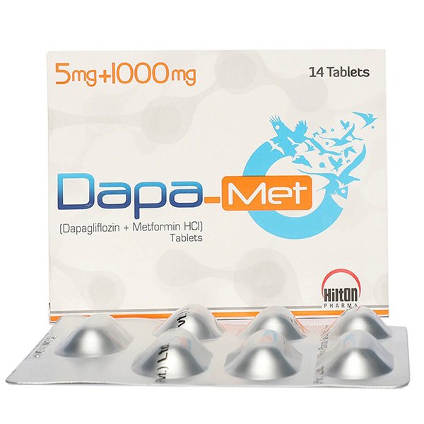 23173.jpg DAPA MET 5/1000 MG TABLET - Image 1