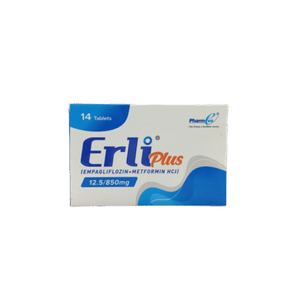 ERLI PLUS 12.5/850MG TABLETS