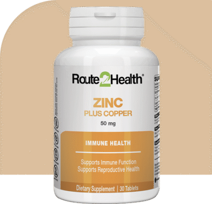 ROUTE 2 HEALTH ZINC PLUS COPPER