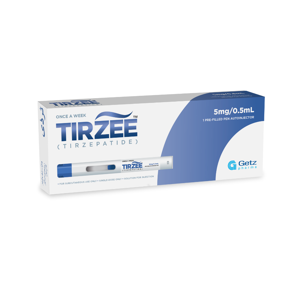 TIRZEE-Tirzepatide-5mg-0.5mL-1.png TIRZEE 5MG/0.5ML INJECTION - Image 1