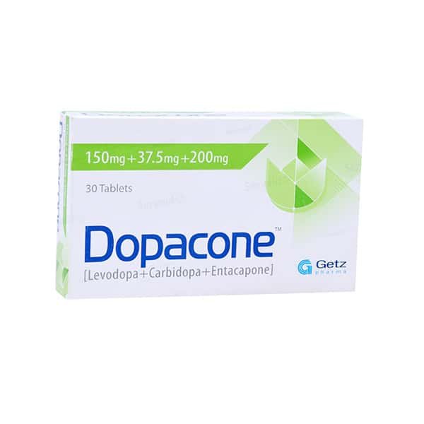 Dopacone 150/37.5/200 mg Tablets