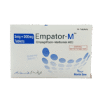 EMPATOR M 5MG /500MG TABLETS