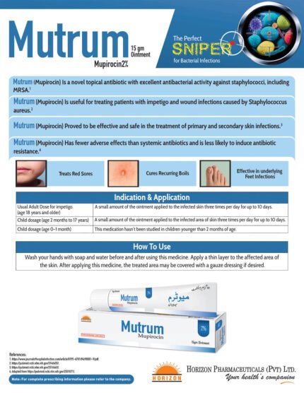 Mutrum 2% Ointment 15gm