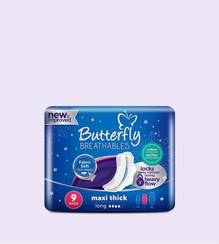 BUTTERFLY MAXI THICK LONG 9S