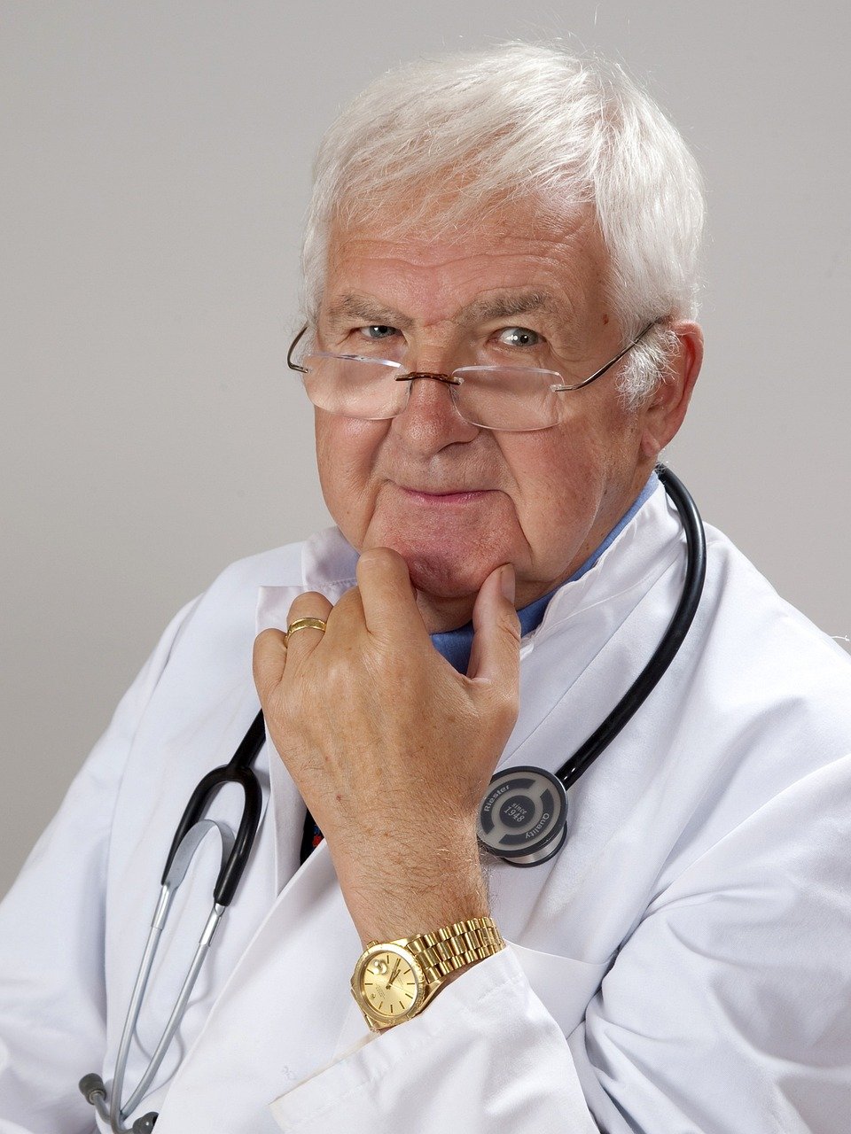 Enlarged Prostate (BPH) - doctor, gray hair