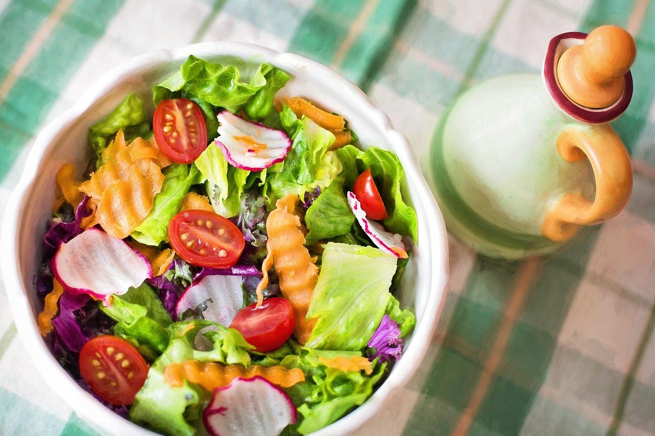 Fatty Liver Disease - salad, fresh