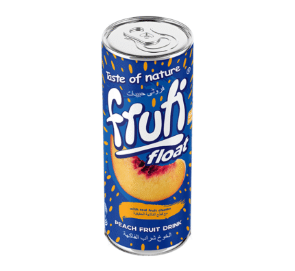 Fruiti Float Peach Drink