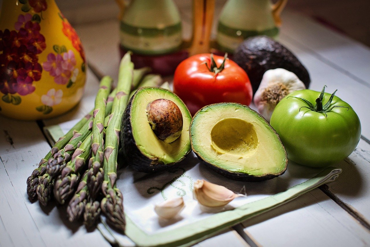 High Cholesterol - vegetables, avocado