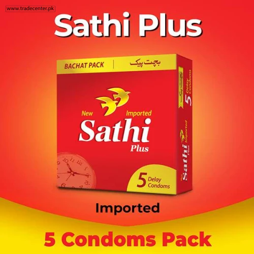 sathi-plus-delay-condoms-pack-of-5-bachat-pack-price-in-pakistan-order-now-1759910959.webp