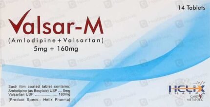 Valsar-M 5mg/160mg tablet