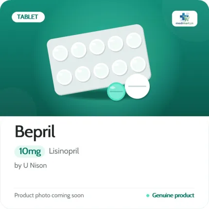 Bepril 10mg Tablet