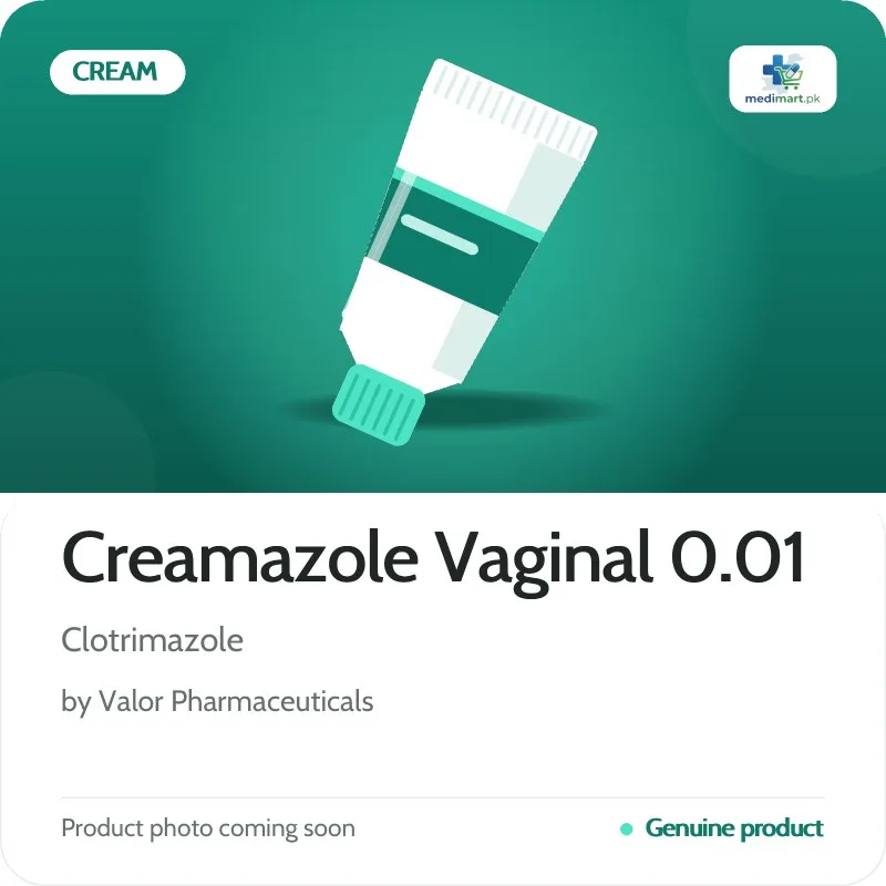 Creamazole Vaginal 0.01 Cream Creamazole Vaginal 0.01 Cream