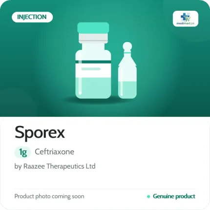 Sporex 1g Injection