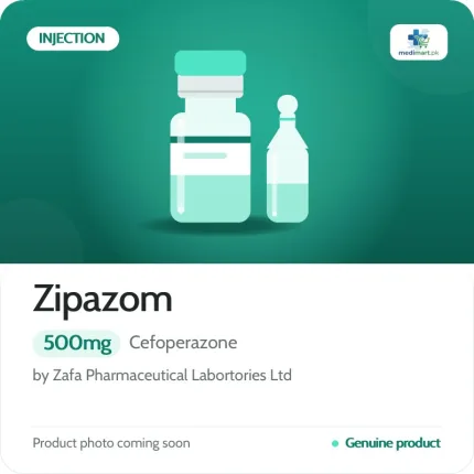Zipazom 500mg Injection