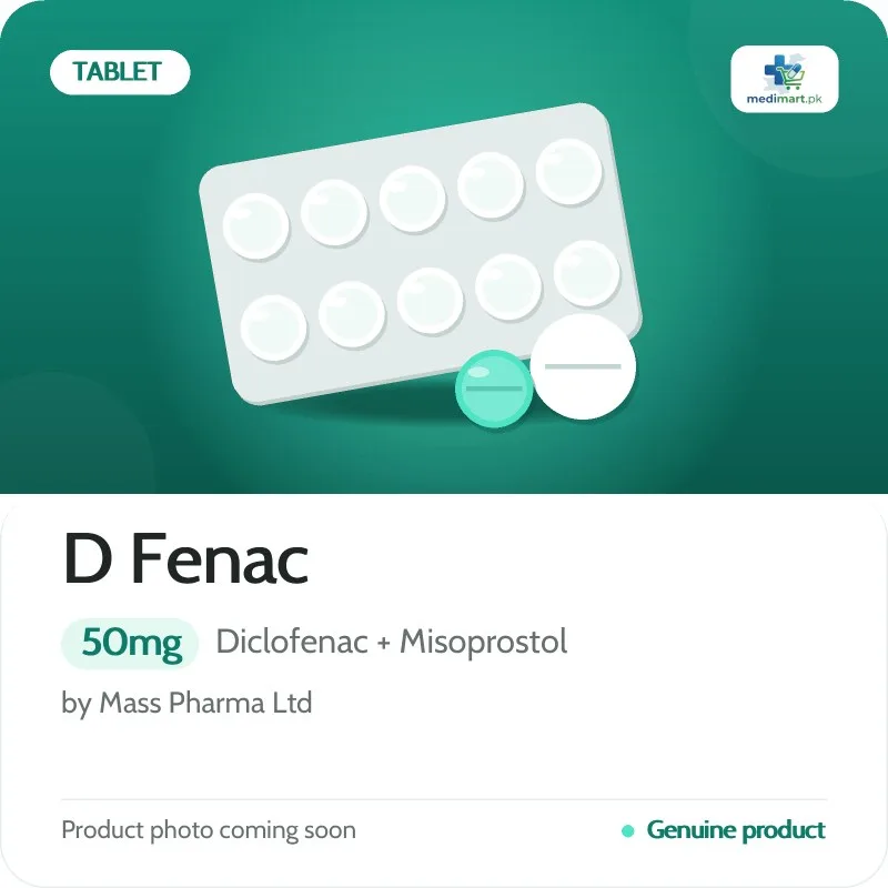D Fenac 50mg Tablet