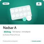 Nadsar A 80/5mg Tablet