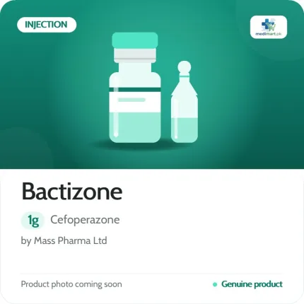 Bactizone 1g Injection