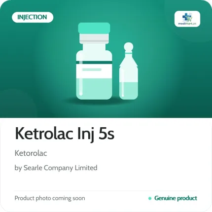 Ketrolac Inj 5s  Injection
