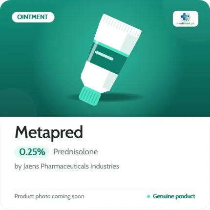 Metapred 0.25% Ointment