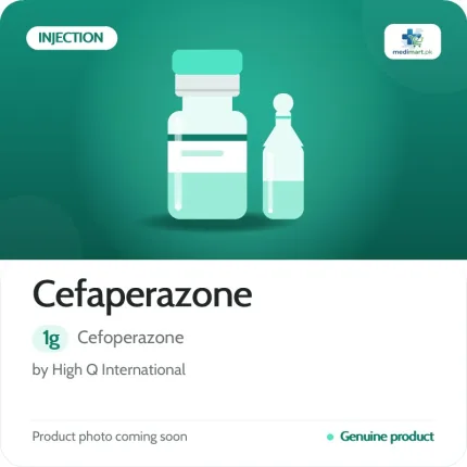 Cefaperazone 1g Injection
