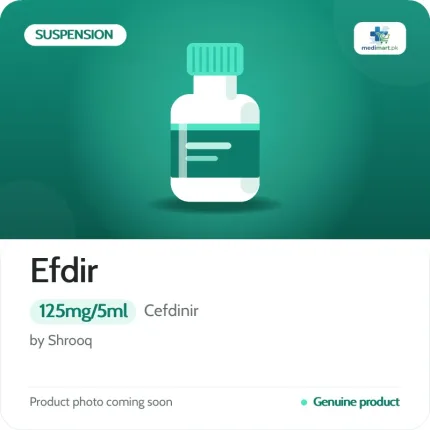 Efdir 125mg/5ml Suspension