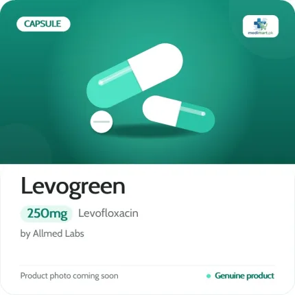 Levogreen 250mg Capsule