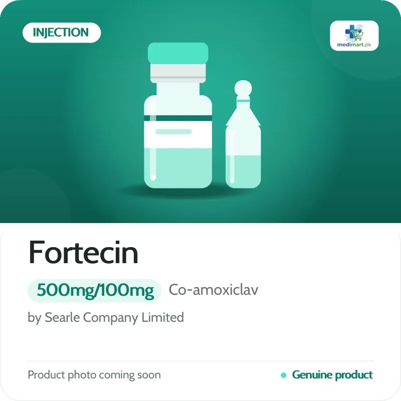 Fortecin 500mg/100mg Injection Fortecin 500mg/100mg Injection