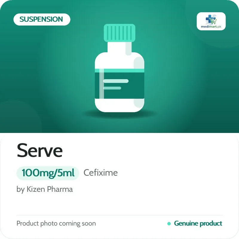 Serve 100mg/5ml Suspension