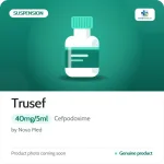 Trusef 40mg/5ml Suspension