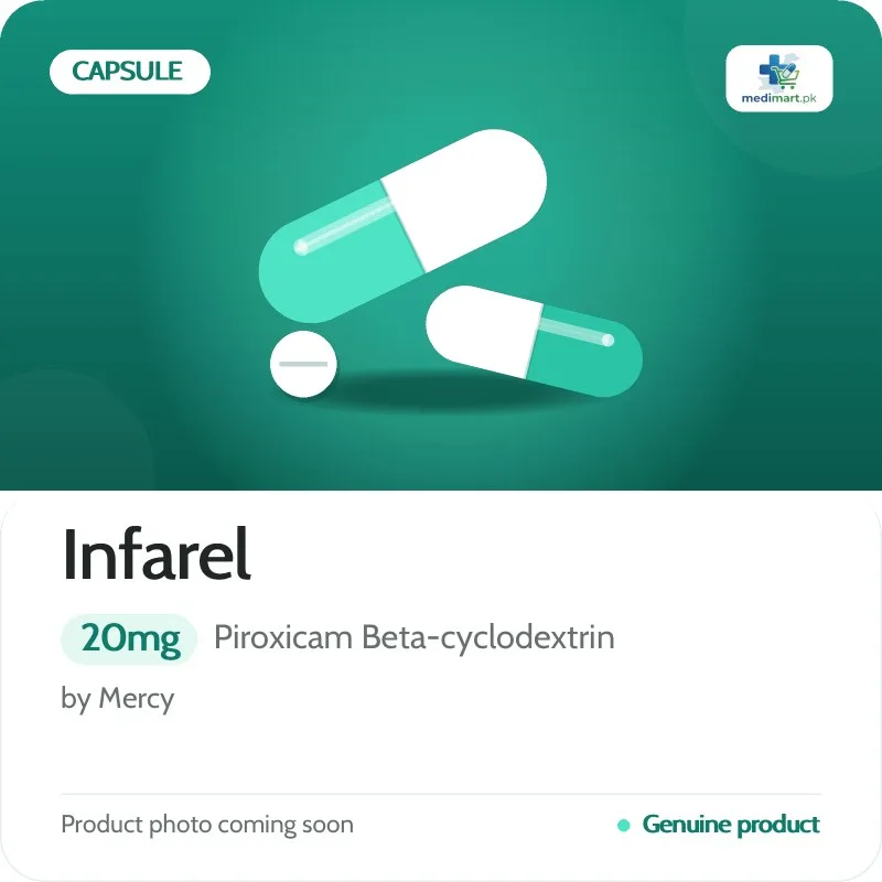 Infarel 20mg Capsule