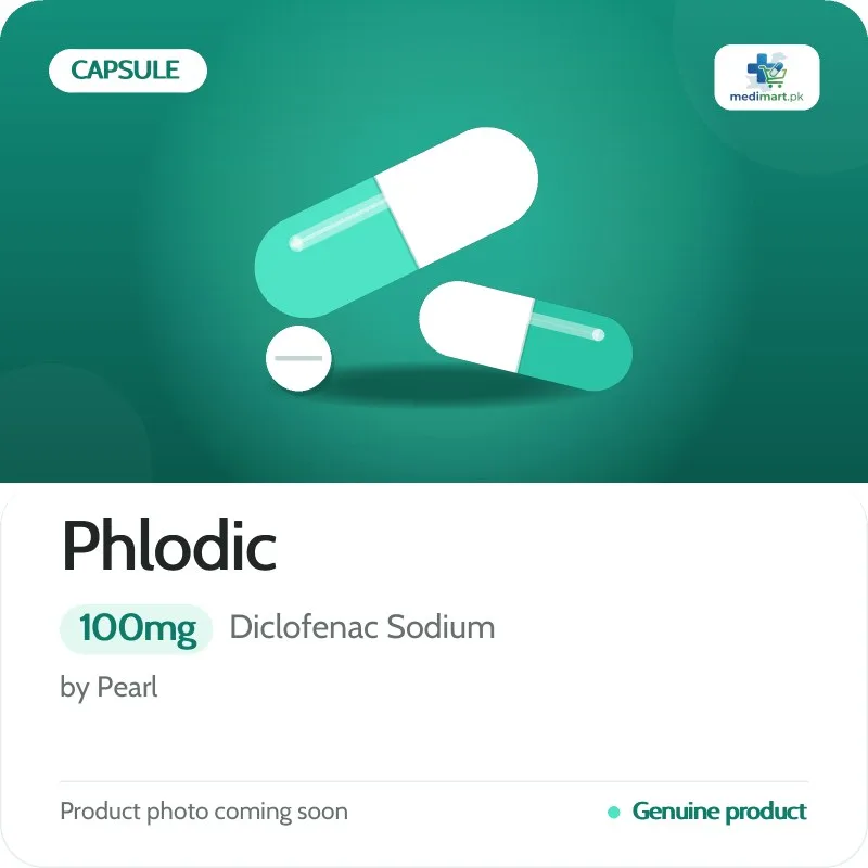 Phlodic 100mg Capsule