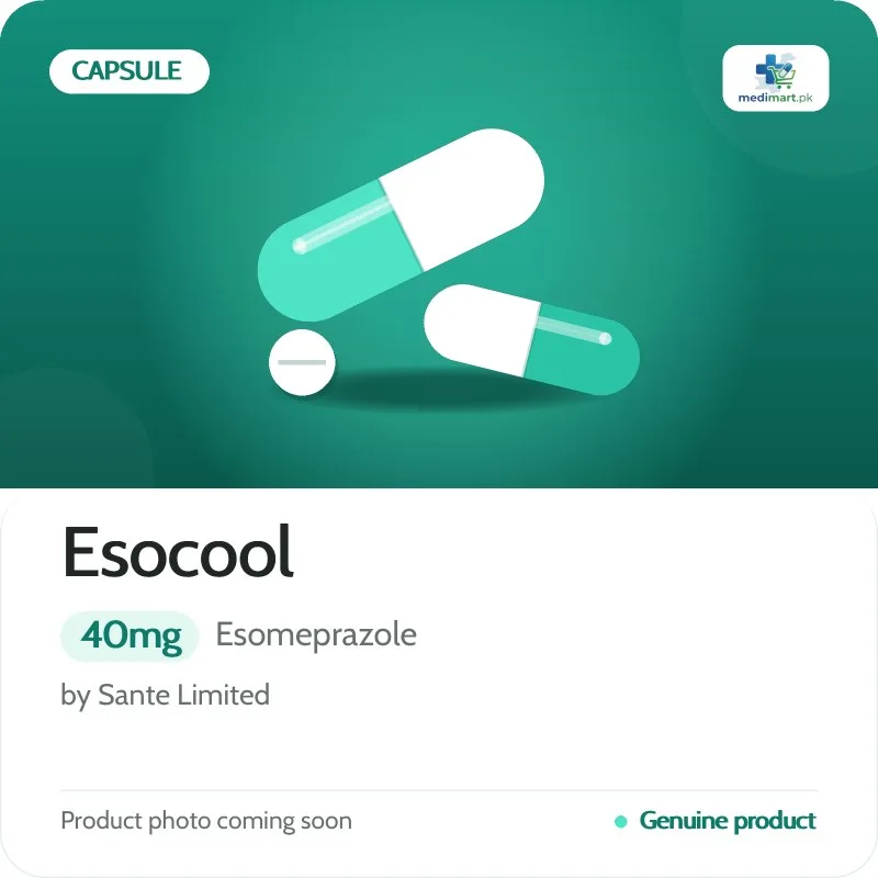 Esocool 40mg Capsule Esocool 40mg Capsule