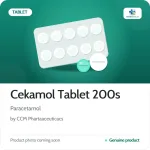 Cekamol Tablet 200s  Tablet