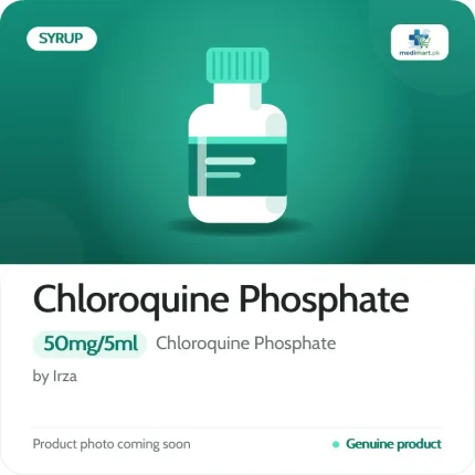 Chloroquine Phosphate 50mg/5ml Syrup