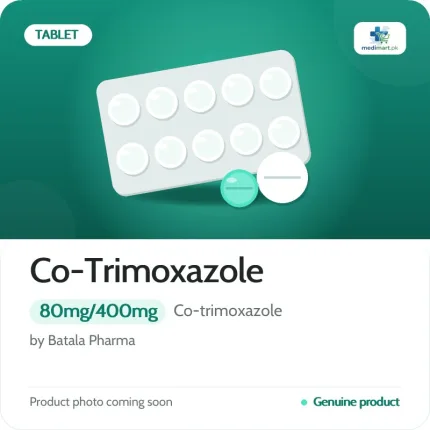Co-Trimoxazole 80mg/400mg Tablet