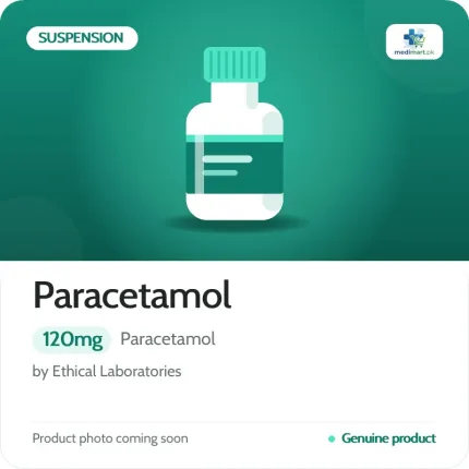 Paracetamol 120mg Suspension