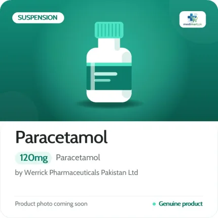 Paracetamol 120mg Suspension