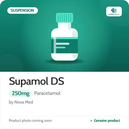 Supamol DS 250mg Suspension