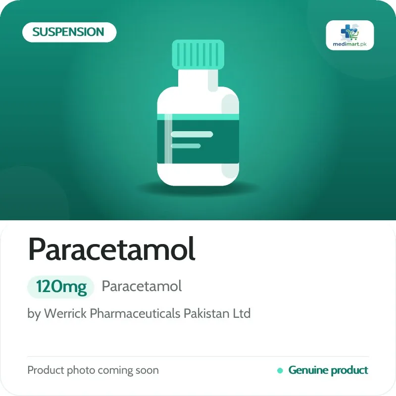 Paracetamol 120mg Suspension Paracetamol 120mg Suspension