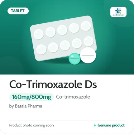 Co-Trimoxazole Ds 160mg/800mg Tablet