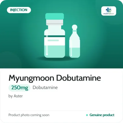 Myungmoon Dobutamine 250mg Injection