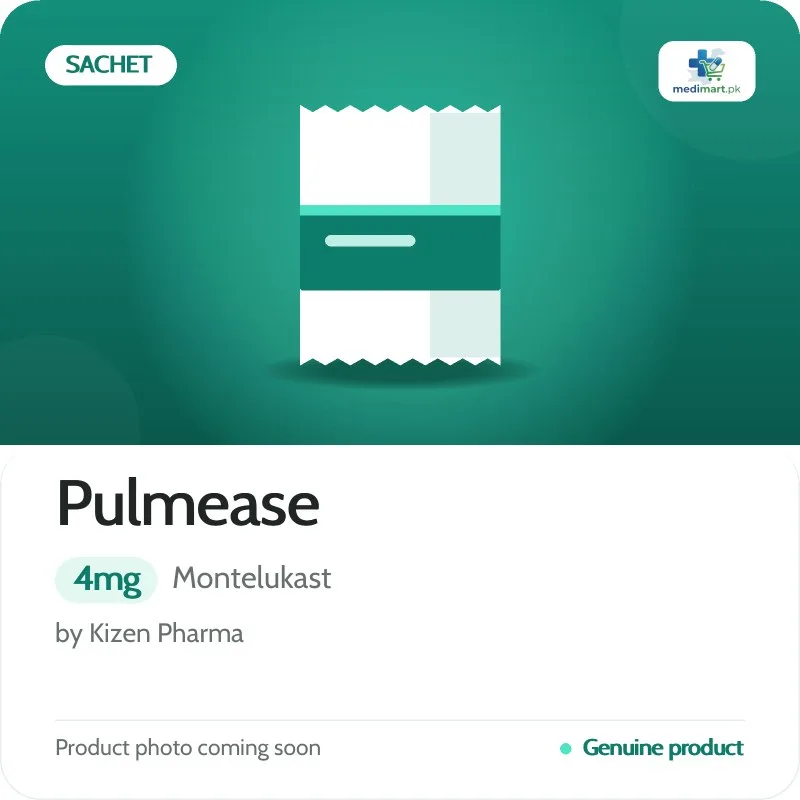 Pulmease 4mg Sachet