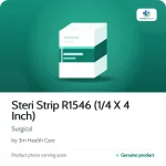 Steri Strip R1546 (1/4 X 4 Inch)