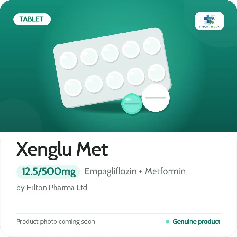 Xenglu Met 12.5/500mg Tablet Xenglu Met 12.5/500mg Tablet