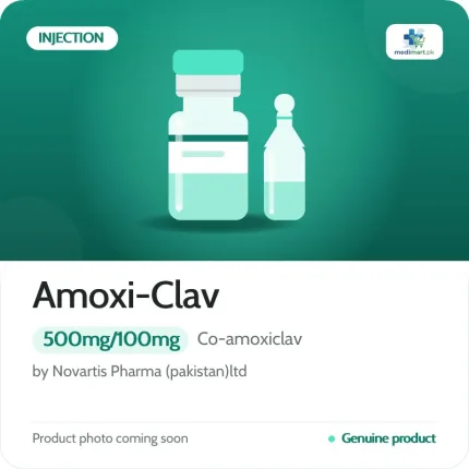 Amoxi-Clav 500mg/100mg Injection