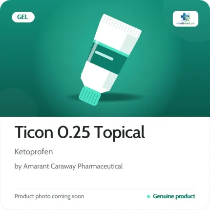 Ticon 0.25 Topical  Gel